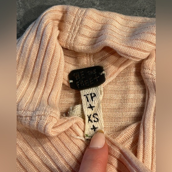 Free People Mock Turtleneck Top - Picture 6 of 13